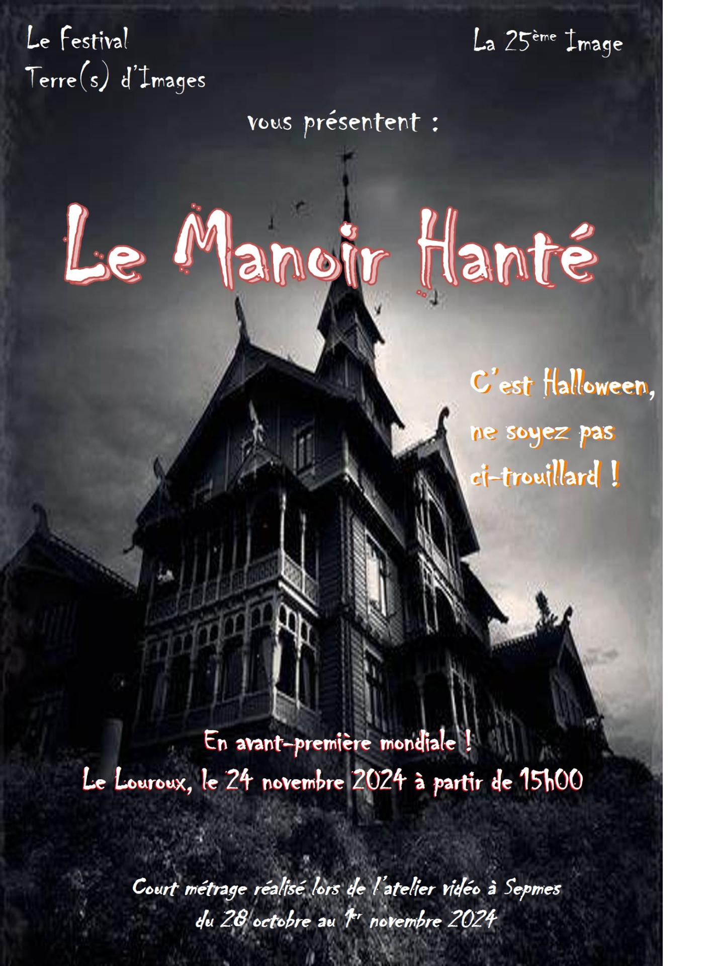 Affiche le manoir hante